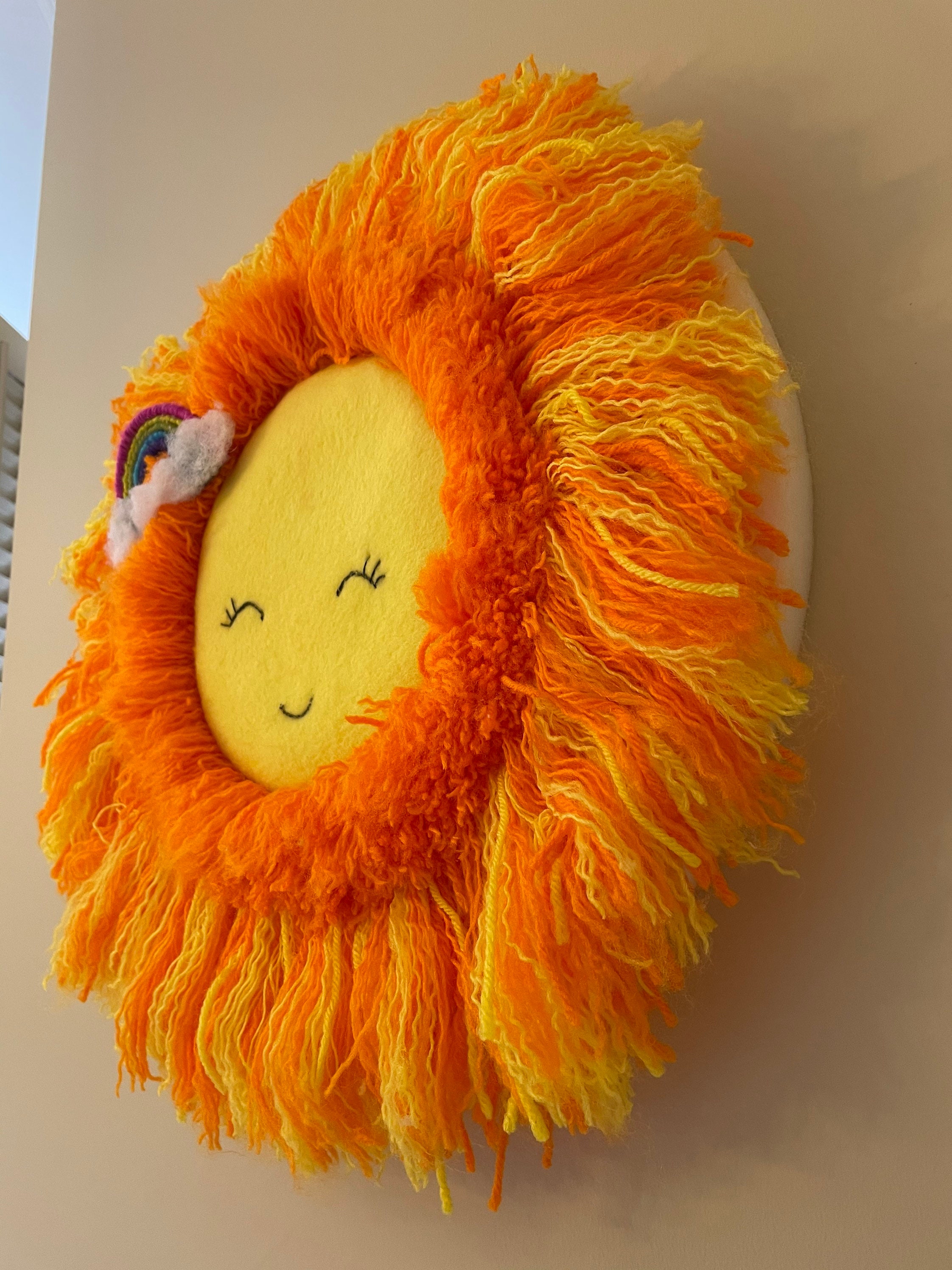 Sun Wall Hanging Nursery Wall Hanging Etsy