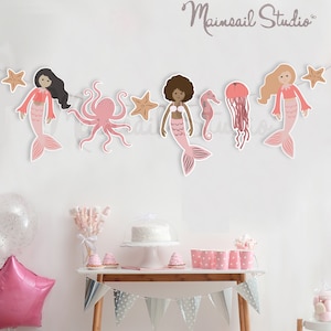 Mermaid Sea Creature Beach SVG Bundle by Mainsail Studio