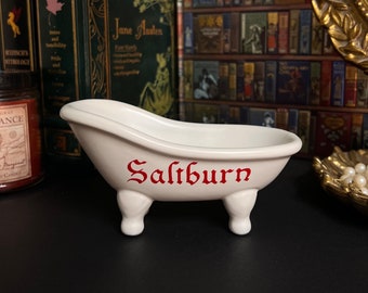 Saltburn Bathtub, Ceramic Mini Bathtub, Soap Dish, Bathtub Decor, Planter Dish