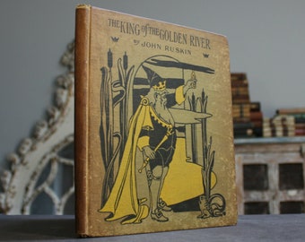 King of the Golden River 1905 Illustrated Antique Edwardian Old Book Fairy Tales & Legend Children's