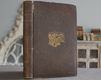 Mother's Assistant & Young Lady's Friend 1850 Illustrated Antique Victorian Old Book, Magazines of Traditional Motherhood, Femininity, Music