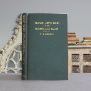 Copper Coins of Muhammadan States (1911/1969) Illustrated Vintage Old Book History- Turkey, Egypt, Arabia, Persia, Afghanistan (Numismatics)