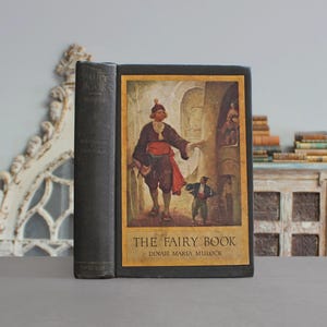 The Fairy Book 1922 Illustrated Rare Antique Old Book Fairy Tales- Beauty & Beast, Cinderella, Snow White, Red Riding Hood, Jack Jill +