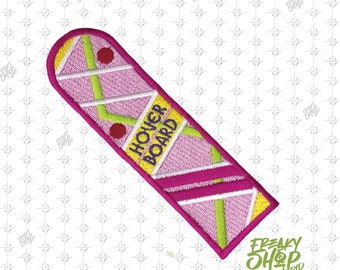 BACK TO THE FUTURE Name//Text 4/" EMBROIDERED Iron//Sew On Patch