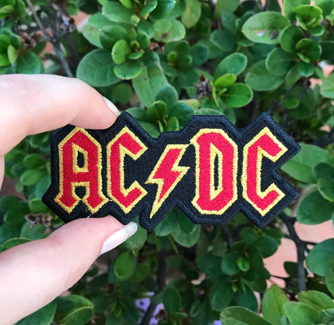 Iron on Embroided Patch, ROCK Band Patch, Various Sizes From 2,7 in to