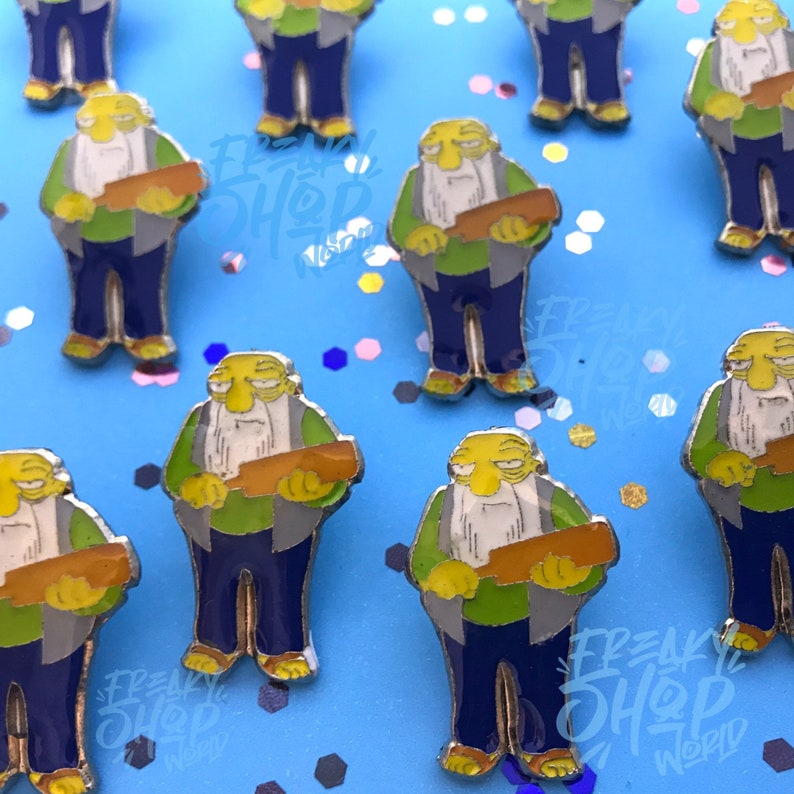 that/'s a paddlin enamel pin the simpsons SIMPSON pin Jasper Pin enamel