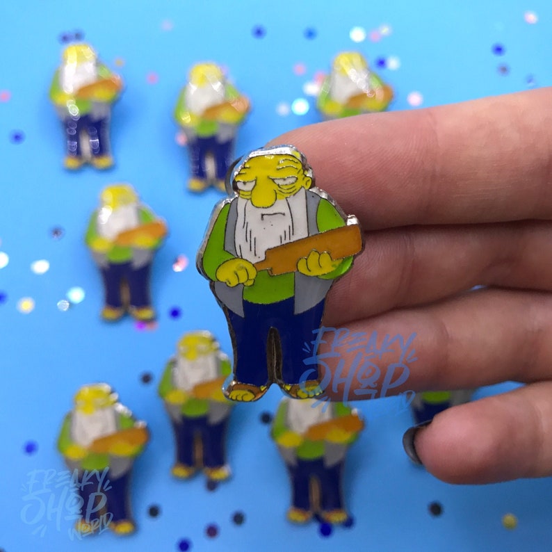 that/'s a paddlin enamel pin the simpsons SIMPSON pin Jasper Pin enamel