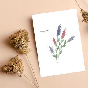 Happy French Holiday Card