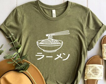 Ramen Invasion T-Shirt Boys  WhiteNudeln Japan, Suppe