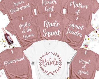 Bridal shower shirts | Etsy