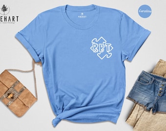 RBT Puzzle Piece Pocket Shirt, Autism Awareness Tee, ABA Therapist Gift, Registered Behavior Technician Shirt, RBT Appreciation Gift