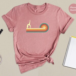 Gymnastics Shirt Vintage Style: Retro Heather Cotton Tee, Eco Friendly Print | Unisex S-XXL, Durable Design image 1