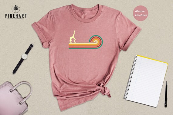 Gymnastics Shirt Vintage Style: Retro Heather Cotton Tee, Eco Friendly Print | Unisex S-XXL, Durable Design