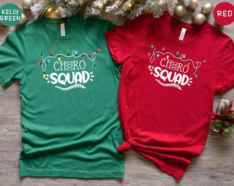 Funny Chiro Apparel Tee: Holiday Spine Humor, Unisex Fit | Recycled Cotton, Digital Print, Casual Office Wear