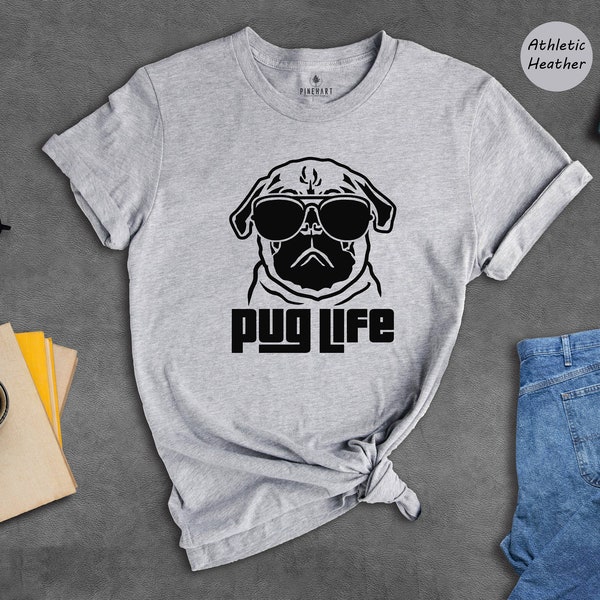 Pug Life Shirt - Etsy