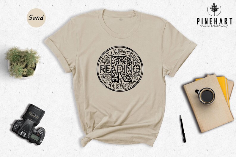 Book Lover T Shirt - Literary Humor Casual Tee - Soft Preshrunk Cotton, Eco Friendly Print, Gift For Bookworms image 7