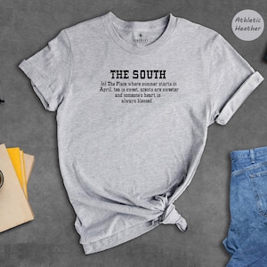 The South Definition Shirt, Funny Southern Saying Tee, Country Girl Gift, Southern Pride T-Shirt bild 6
