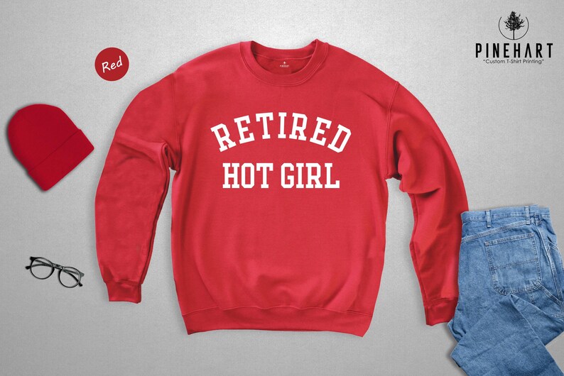 Retired Hot Girl Shirt - Bachelorette Party Top - Soft Cotton Fabric, Eco Friendly Print, Gift For Bride To Be image 5