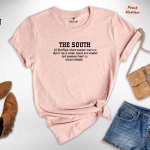 The South Definition Shirt, Funny Southern Saying Tee, Country Girl Gift, Southern Pride T-Shirt bild 4