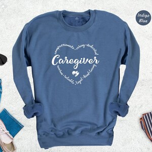 Symbol Of Strength Tee: Caregiver Heart Graphic - Eco Friendly Cotton, Unisex Sizes S-XXL, Soft Comfortable Shirt image 8