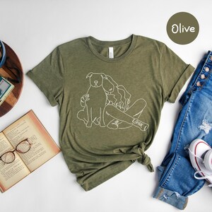 Pitbull Mom Shirt - Fur Mama Apparel Playful Tee - Eco Friendly Cotton, Digital Ink Design, Comfortable Fit zdjęcie 7