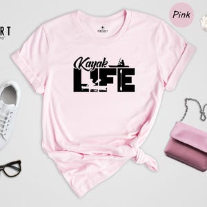 Kayak T Shirt Sport Lover Design: Eco-Friendly Cotton Tee, Durable Print | Soft, Comfortable Fit, Unisex S-XXL image 6