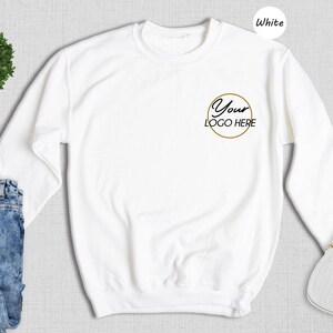 Design Your Own Tee Custom Printed Shirt: Personalized Logo Apparel, Heather Cotton Blend (Multiple Sizes, Upload Design) image 8