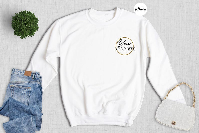 Design Your Own Tee Custom Printed Shirt: Personalized Logo Apparel, Heather Cotton Blend (Multiple Sizes, Upload Design) image 8