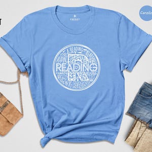 Book Lover T Shirt - Literary Humor Casual Tee - Soft Preshrunk Cotton, Eco Friendly Print, Gift For Bookworms image 4
