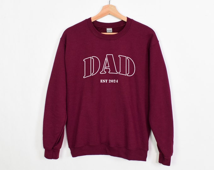 Custom Family Sweatshirt, Mom Dad Matching Sweatshirts, Custom Baby Shower Matching Family Sweatshirts, Personalized Grandma Grandpa Hoodie