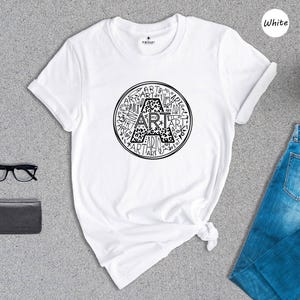 Art Teacher Shirt Eco-Friendly Cotton: Soft Comfortable Fit, Digital Ink Print (Preshrunk Fabric, Everyday Wear Sizes) immagine 4