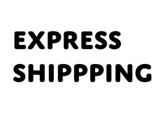 Express Shipping Upgrade, Rush Order Fast Delivery, Expedited Service for Urgent Gifts, Priority Order Processing Add On