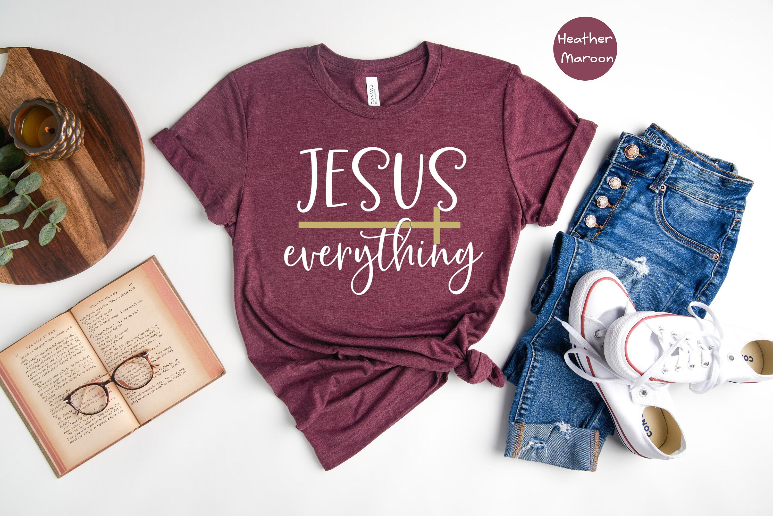 Christian Shirts Jesus Is Everything Shirt Jesus Shirt Etsy Christian Shirts Jesus Is Everything Shirt Jesus Shirt Etsy