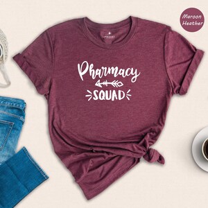 Pharmacy Squad Shirt - Pharmacy School Gift Unisex Tee - Premium Blend Cotton, Digital Ink Print, Sustainable image 4