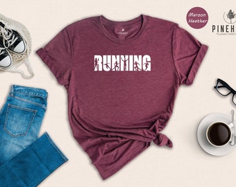 Running Shirt, Marathon Shirt, Runner Shirt, Runner Gift, Sports Gift Shirt, Gift for Runner, Running Lover Shirt, Marathon Runner Shirt