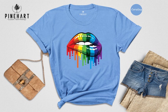 Bisexual Flag Lips Shirts Equality Pride Bisexual Bisexual Flag Lips Shirts Equality Pride Bisexual