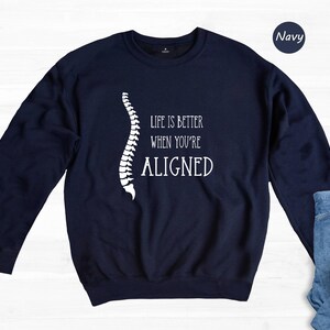 Chiropractor Shirt Casual Everyday Wear Tee: Sustainable Digital Print Fashion (Soft Ringspun Cotton, XS-XXL, Easy Care) afbeelding 8