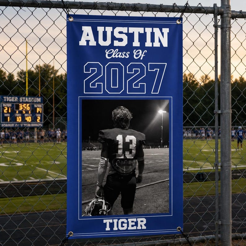 Custom Vinyl Banner | Waterproof Outdoor Sign | Business, Event, Wedding, Birthday image 6