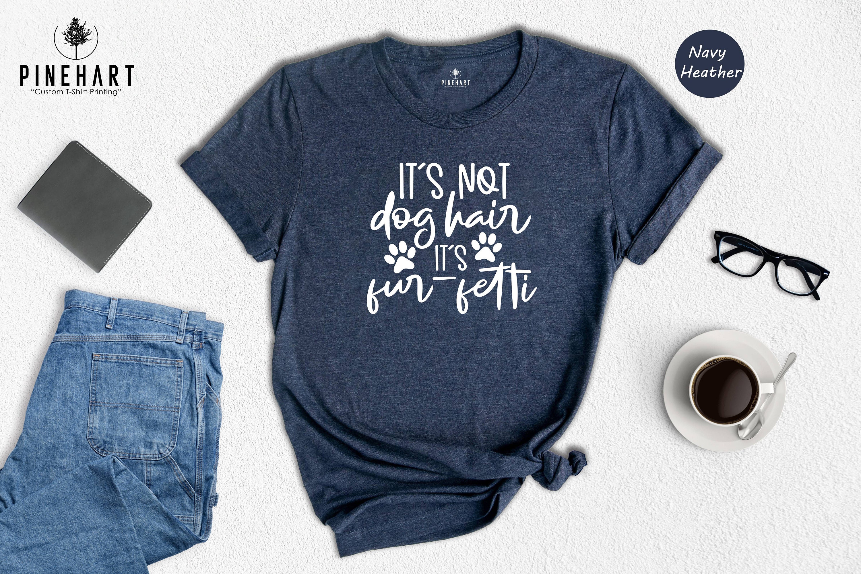Womens It's Not Dog Hair It's Fur-Fetti Funny Dog Mom T-Shirt Womens It's Not Dog Hair It's Fur-Fetti Funny Dog Mom T-Shirt