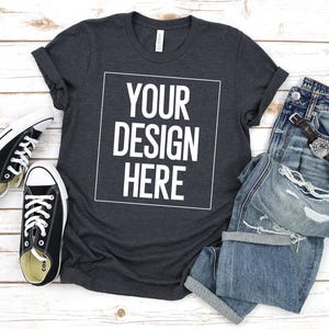 Personalized Shirt Custom Family Tee, Matching Group Wear (Soft Cotton Blend, Eco Friendly Fabric, Digital Ink Print)