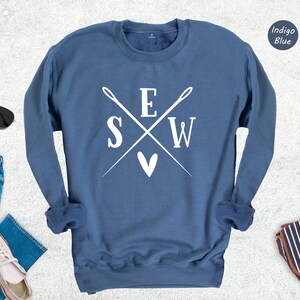Funny Sewciopath Shirt: Playful Sewing Humor - Preshrunk Cotton, Sustainable Materials, Unisex Sizes S-XXL image 8