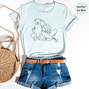 Pitbull Mom Shirt - Fur Mama Apparel Playful Tee - Eco Friendly Cotton, Digital Ink Design, Comfortable Fit zdjęcie 8