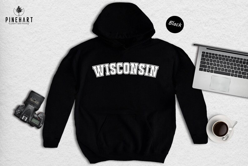 Wisconsin Crewneck Sweatshirt - State Pride Apparel, Comfortable Cotton Blend - Unisex S-XXL, Soft Fabric, Eco-Friendly image 7