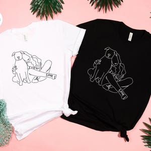 Pitbull Mom Shirt - Fur Mama Apparel Playful Tee - Eco Friendly Cotton, Digital Ink Design, Comfortable Fit zdjęcie 5