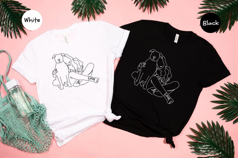 Pitbull Mom Shirt - Fur Mama Apparel Playful Tee - Eco Friendly Cotton, Digital Ink Design, Comfortable Fit zdjęcie 5