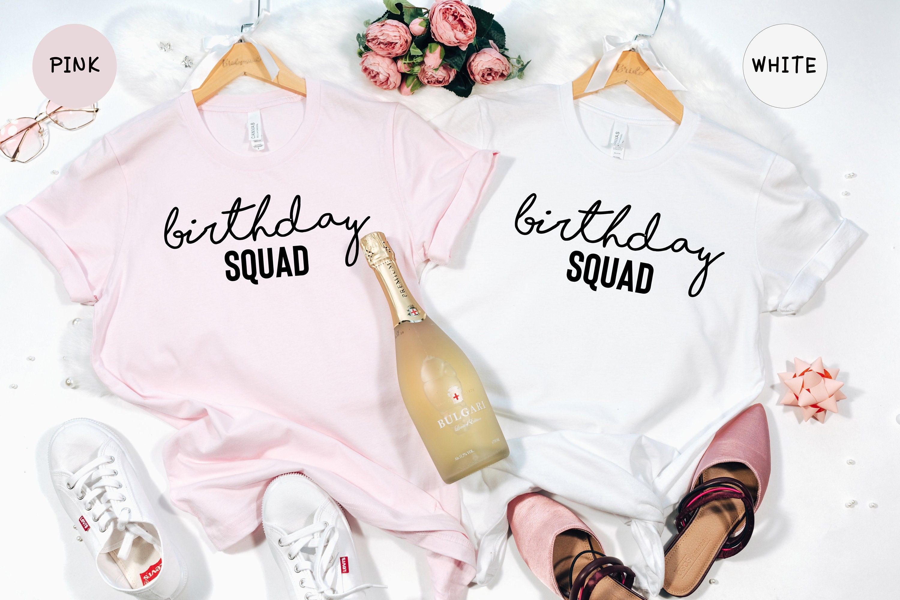Birthday Squad Shirt Girl Squad Shirt Birthday Shirt Etsy