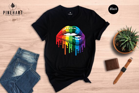 Bisexual Flag Lips Shirts Equality Pride Bisexual Bisexual Flag Lips Shirts Equality Pride Bisexual