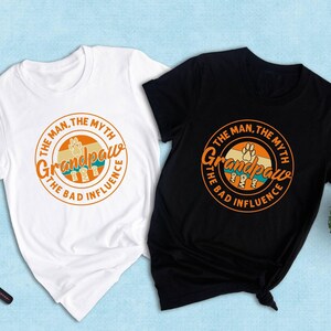Grandpaw Dog Dad Funny Shirt - Casual Unisex Tee, Soft Ringspun Cotton, Pet Grandpa Gift, Family Bond Apparel afbeelding 7
