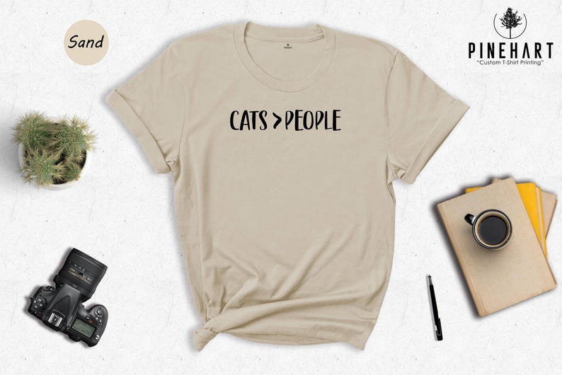 Cat Lover Shirt Casual Tee: Vibrant Cat Mom Design, Eco Friendly Heather Blend (Soft Cotton, Durable Print, Multiple Sizes) image 5