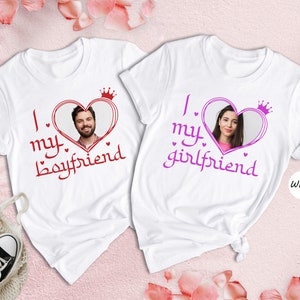 Custom Photo Shirt, Custom Valentine's Day Shirt, Photo Couples Shirt, Customized Shirt, Personalized Shirt, Valentine Matching Shirt